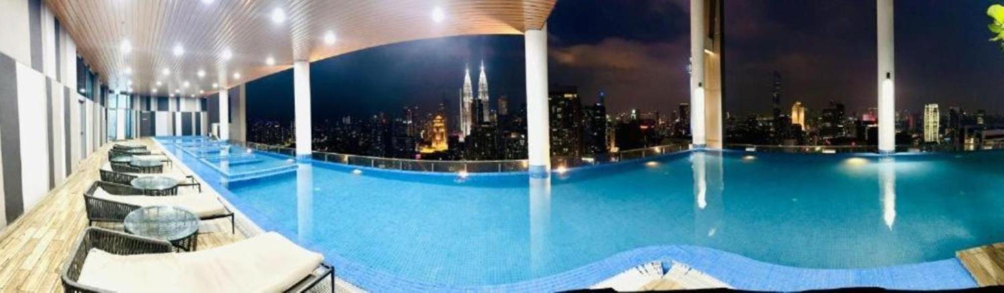 The Luxe Colony Klcc By Sky Pool Apartment Kuala Lumpur Exterior foto
